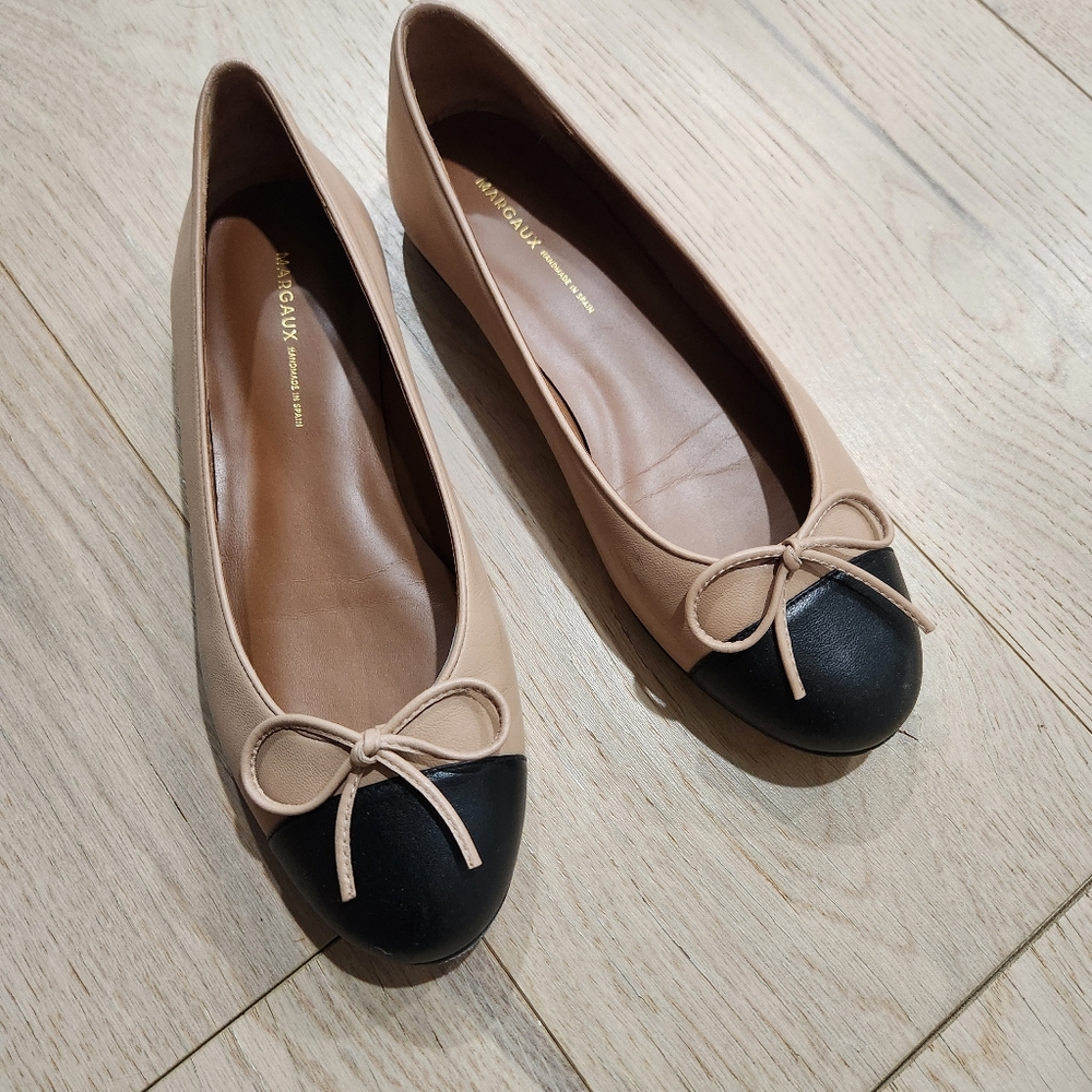 Margaux The Demi - Dune and Black Nappa